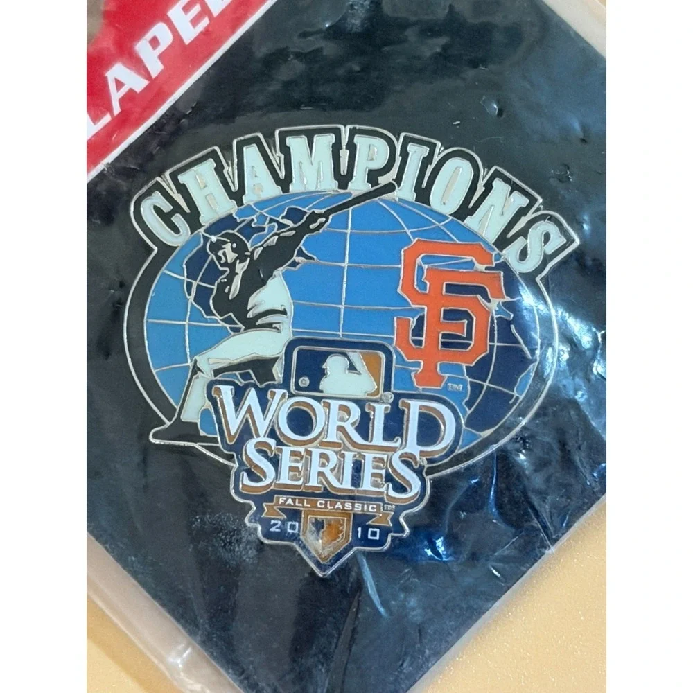 2010 San Francisco Giants World Series Champions Lapel Pin MLB Sealed New